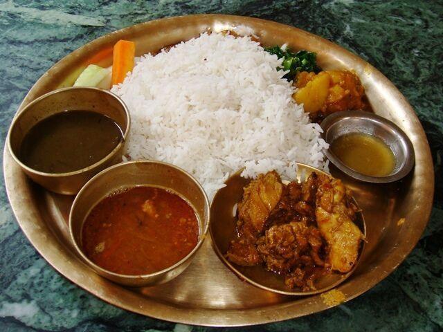 Dal Bhat je azda najtypickejší pokrm v tejto krajine. Foto: wikimedia.org