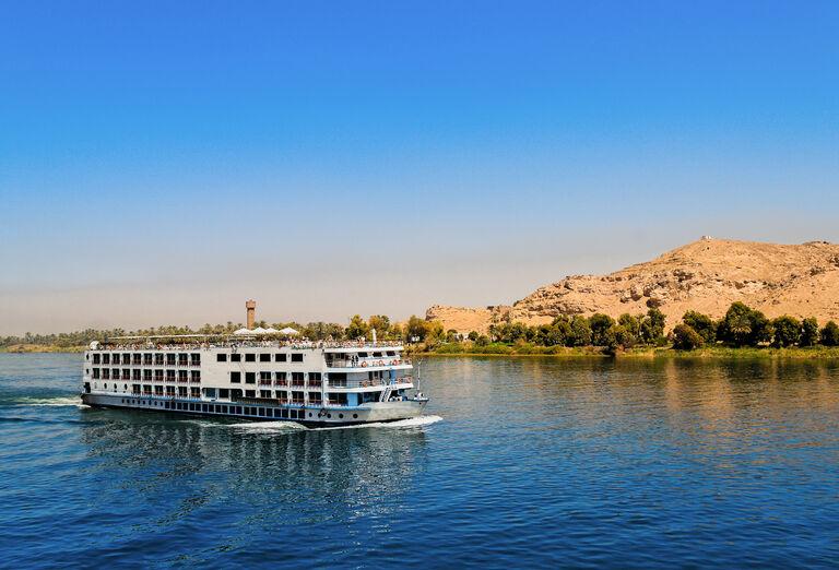 Loď na rieke Níl. Egypt. Foto: CK SATUR