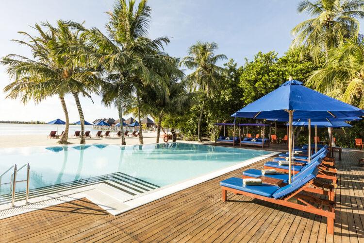 Hotel Sun Siyam Olhuveli. Maldivy.