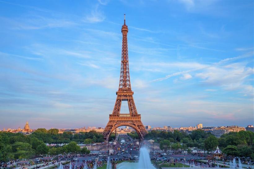 Eiffelova veža.