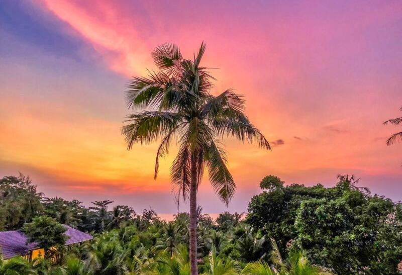 Čarovný západ slnka na ostrove Phu Quoc