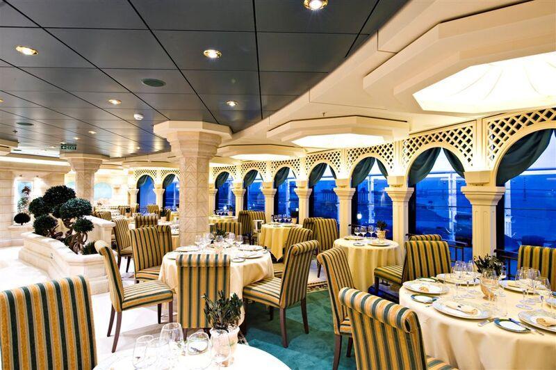 reštaurácia na lodi