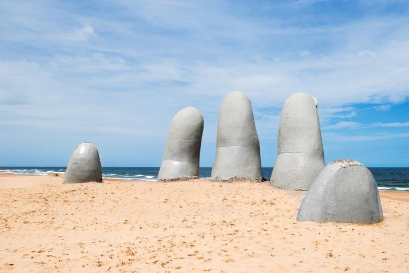 Uruguaj, pláž