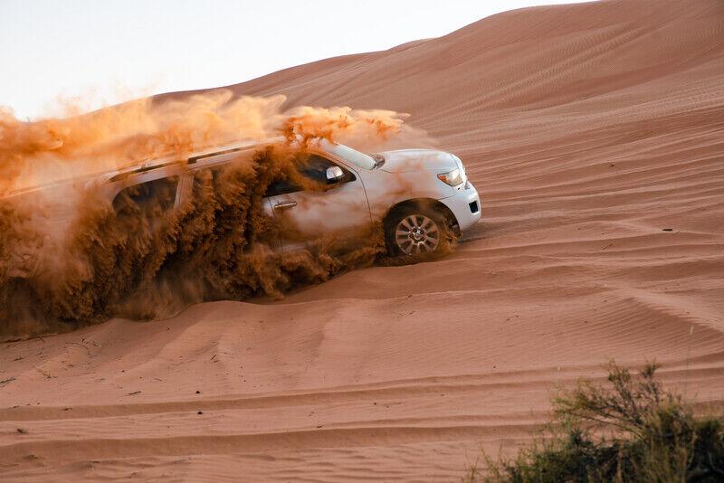 Dune bashing