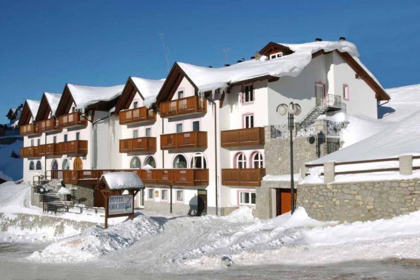 sredisko Passo Tonale a hotel Orchide