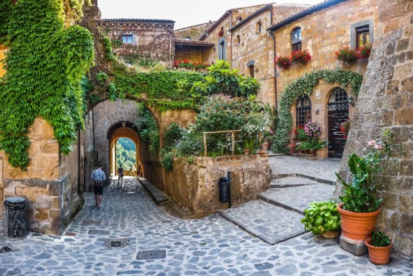 Historické mesto Civita di Bagnoregio