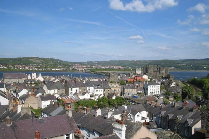 hrad mesta Conwy