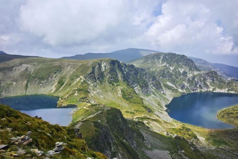 ľadovcové jazerá v pohorí Rila