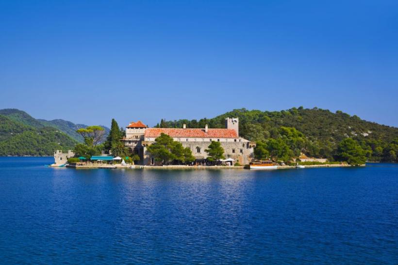 Kláštor na ostrove Mljet