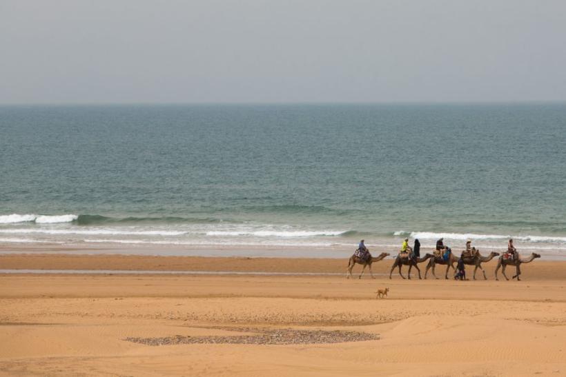 pláž v Sidi Kaouki
