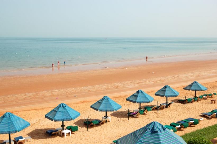 Piesočnaté pláže v Ras Al Khaimah