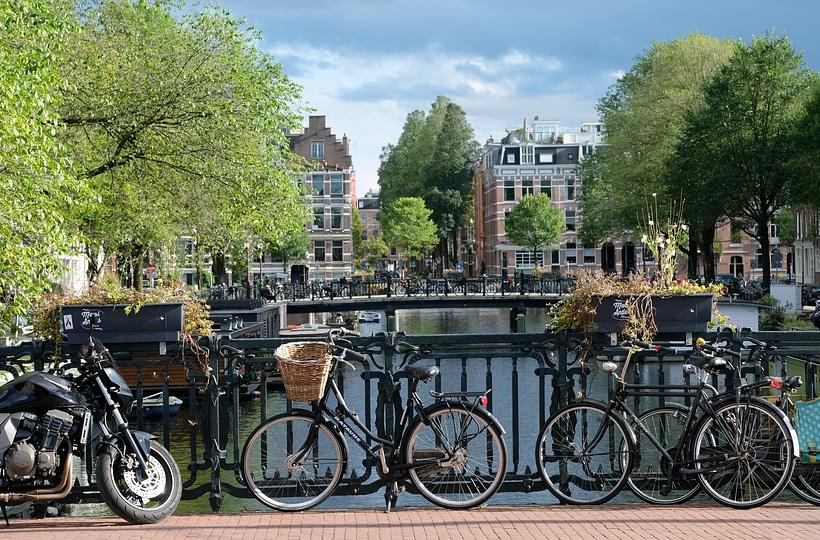Bicykle v Amsterdame