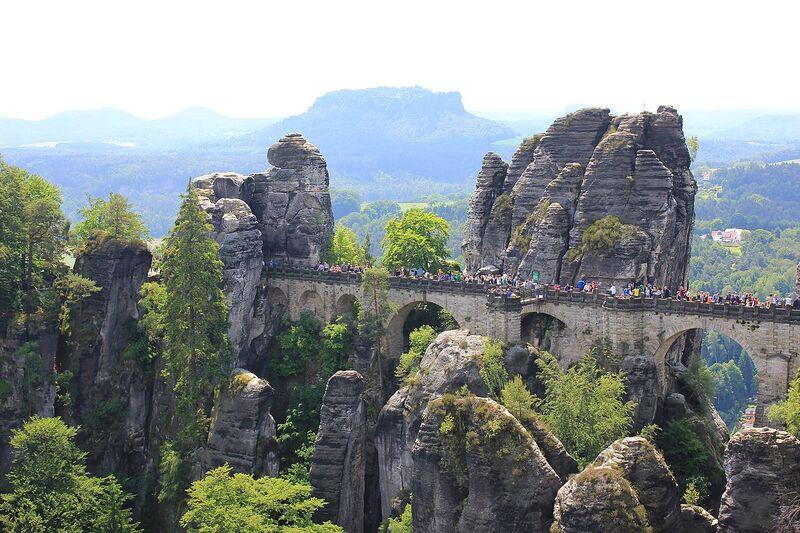 Basteibrücke. Nemecko