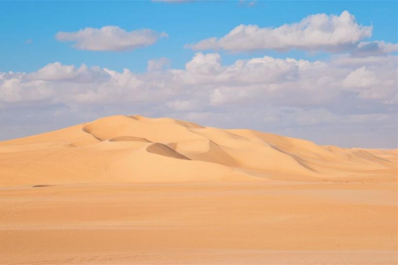 Pieskové duny, Siwa. Egypt