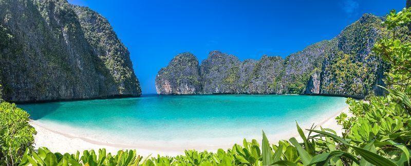 Jedna z najznámejších pláži v Thajsku, pláž Phi Phi. Foto: depositphotos.com