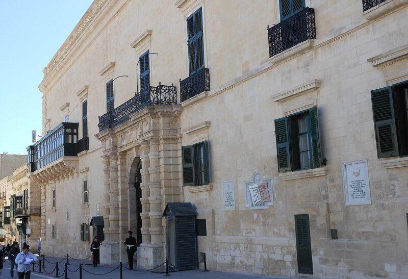 Valletta - prezidentský palác