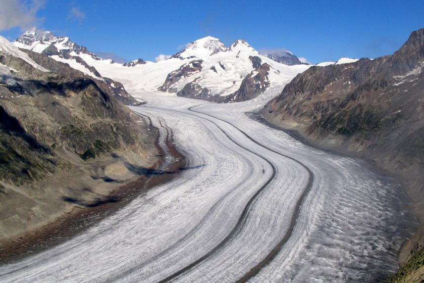 Aletsch-gletscher, Švajčiarsko