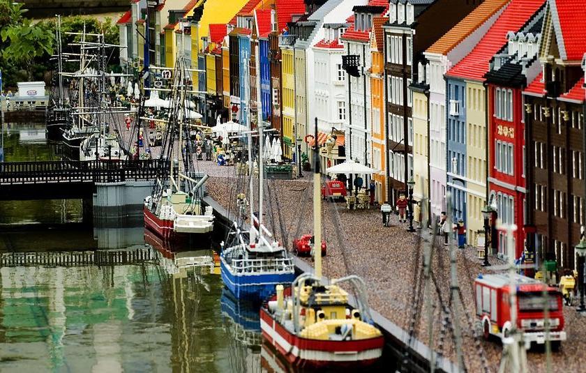 Legoland v mestečku Billund, Dánsko