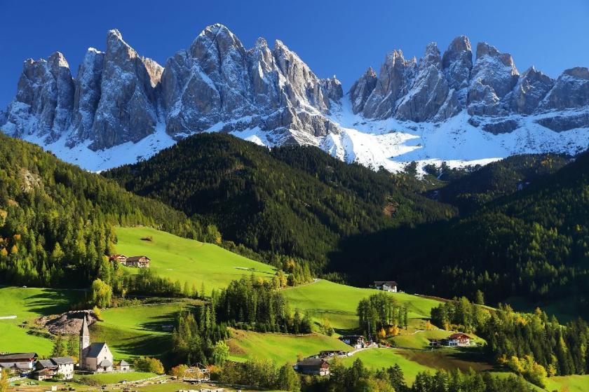 Veľká dolomitská cesta, Taliansko