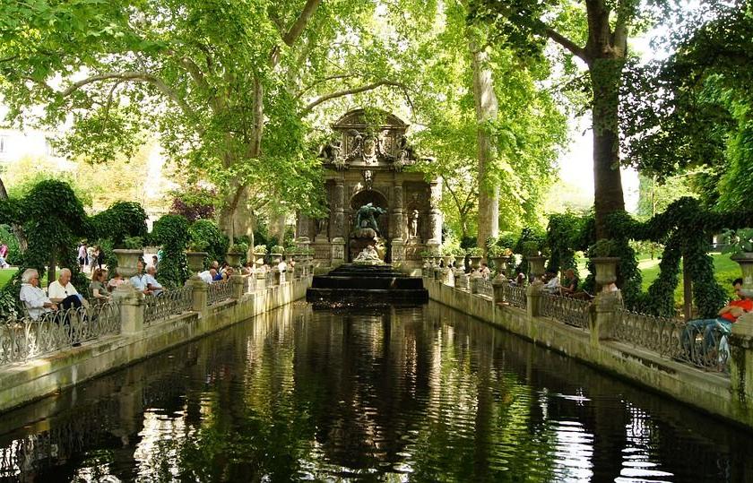 Luxemburské záhrady, Francúzsko