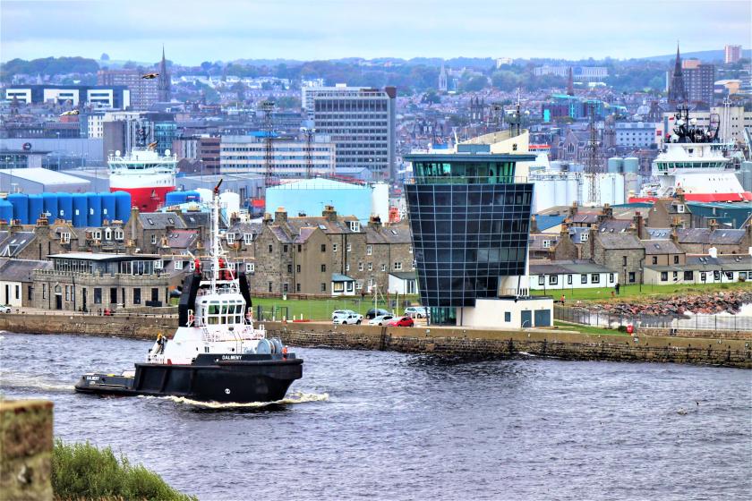 Aberdeen. Škótsko. 