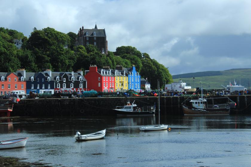 Isle of Mull. Škótsko.