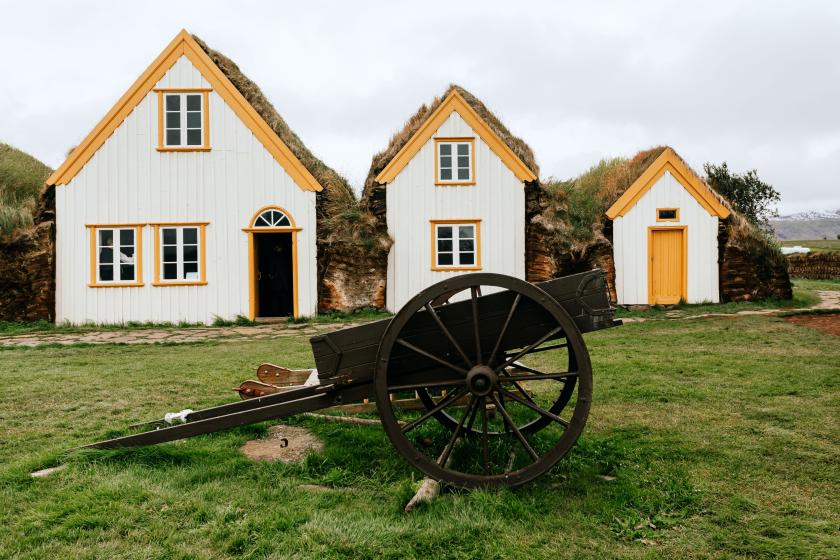 Skanzen Glaumbær. Island