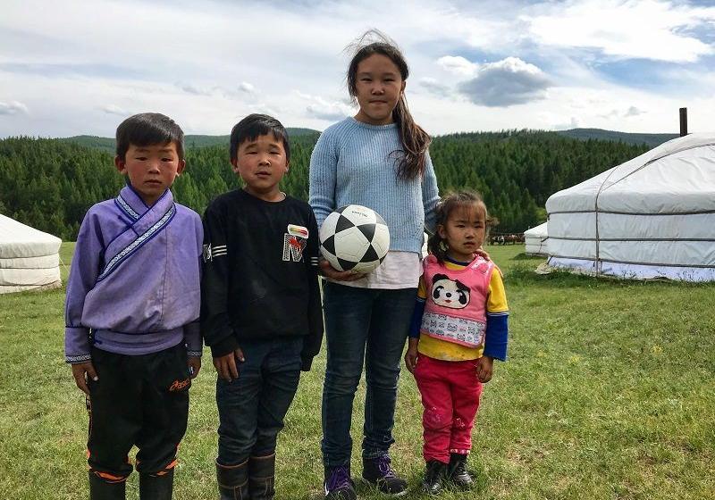 Rodina nomádov, Mongolsko