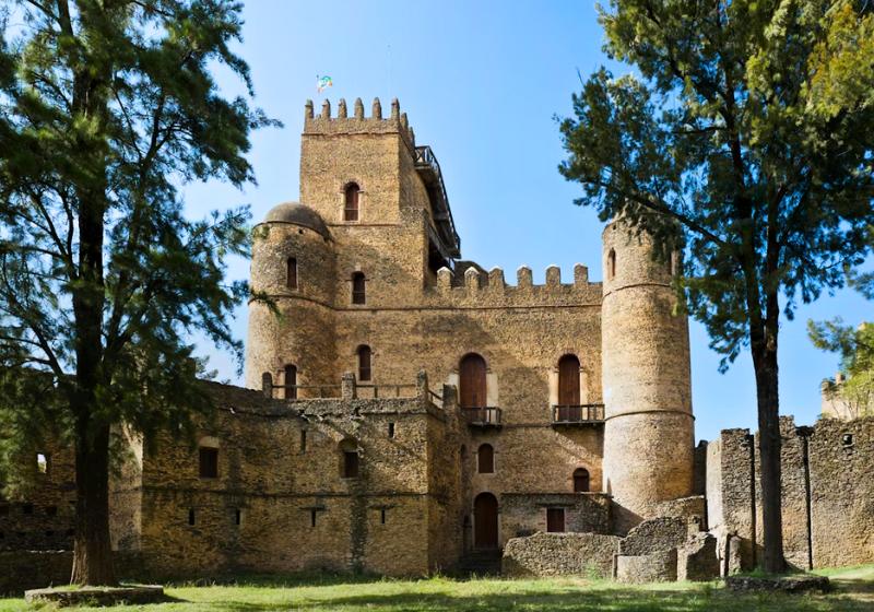 Fasilidasov hrad v Gondare.