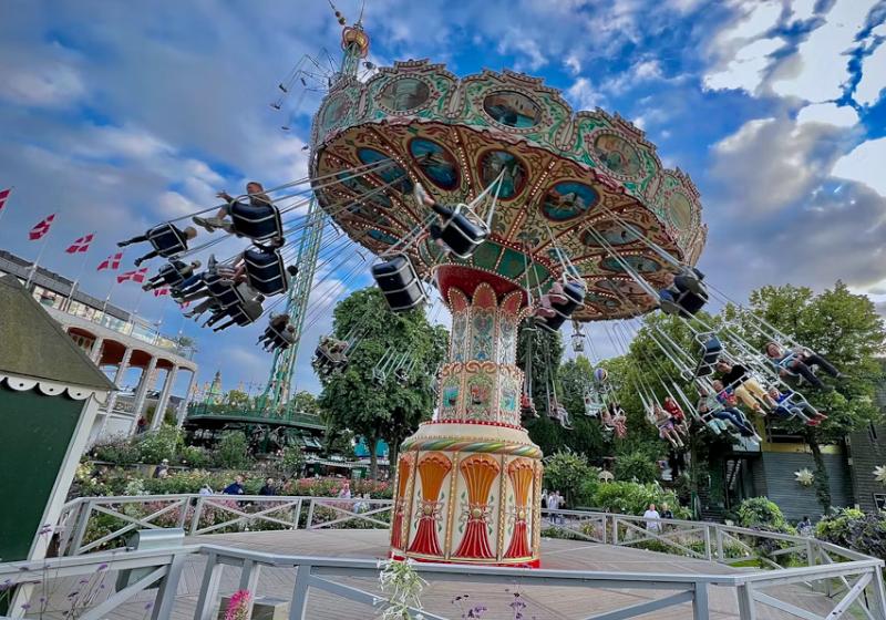 Kolotoč v Tivoli, Dánsko