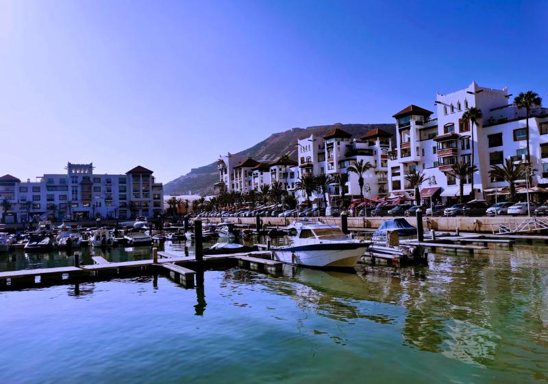 Agadir a prístav. Maroko. Foto: unsplash.com
