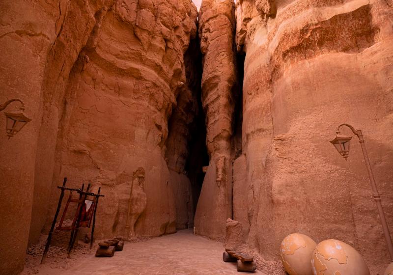Skalné masívy v Al Hofuf. Saudská Arábia. Foto: unsplash.com