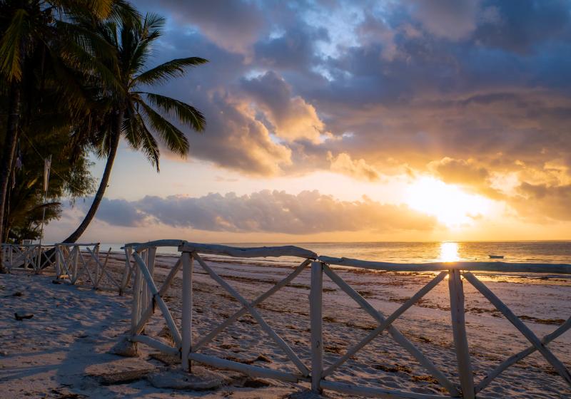 Pláž Diani Beach v Keni. Foto: unsplash.com
