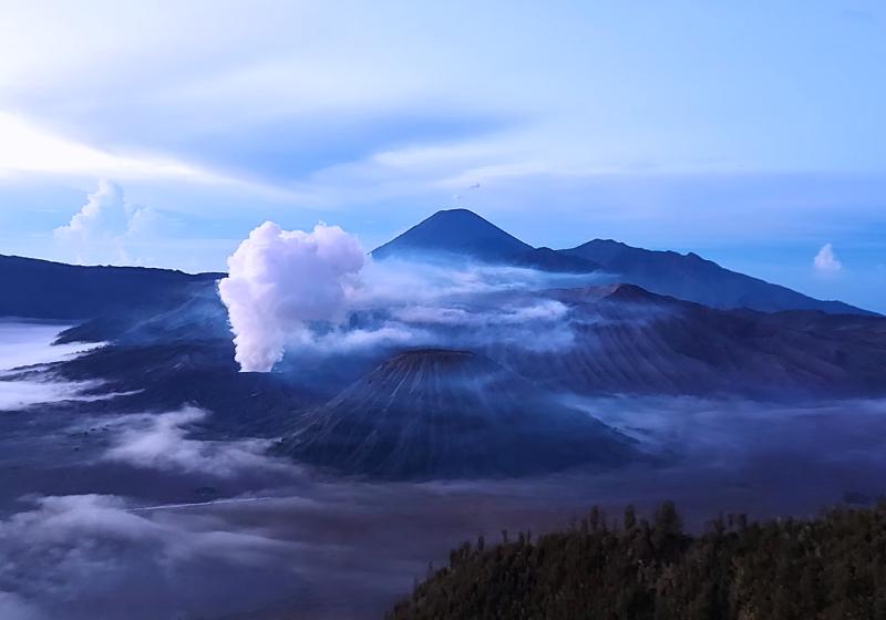 Hora Bromo. Indonézia. Foto: unsplash.com