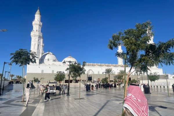 Quba - prvá mešita na svete v Medine. KSA. Foto: Lucia Kulfasová - sprievodkyňa CK SATUR