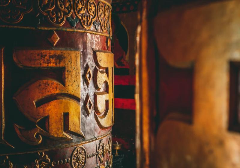 Chrám tibetského budhizmu. Tibet. Foto: unsplash.com