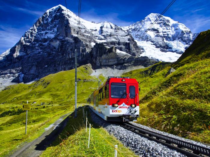 Glacier Express, Švajčiarsko