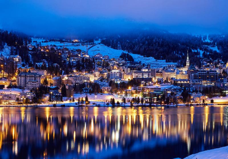 St. Moritz, Švajčiarsko