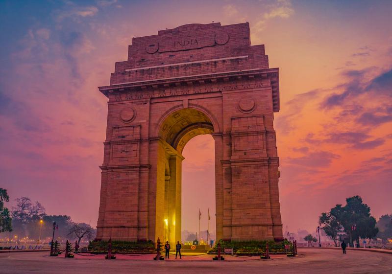India Gate - brána v Novom Dillí.