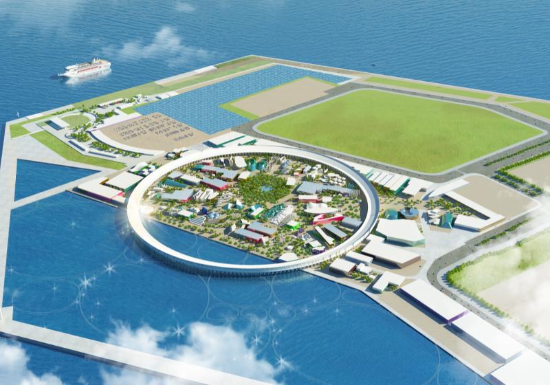EXPO 2025 v Osake. Japonsko.