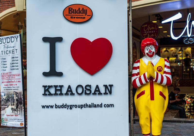 Khaosan Road, Thajsko. Foto: unsplash.com