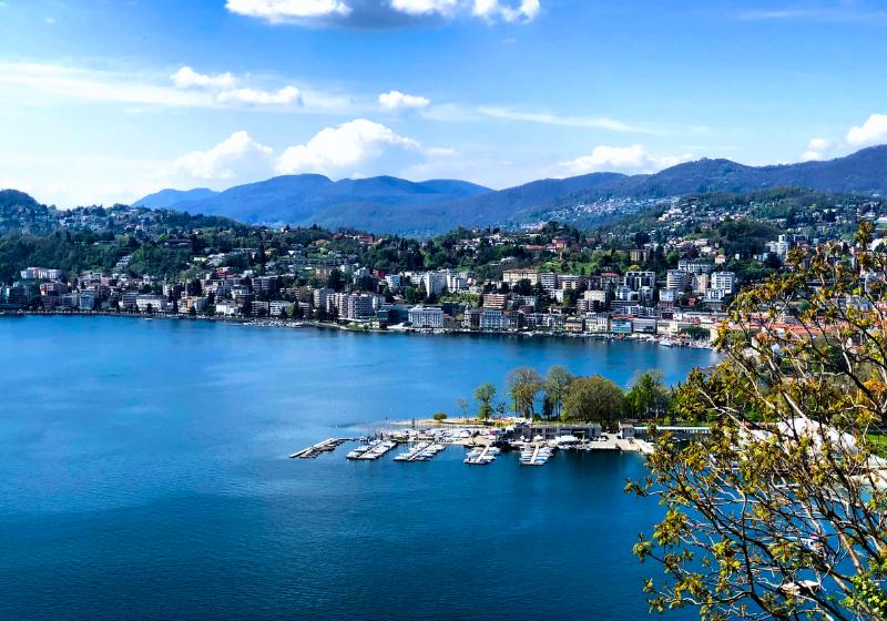 Mesto Lugano, Švajčiarsko. Foto: unsplash.com