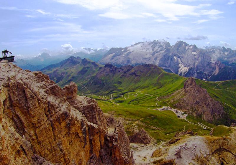 Priesmyk Pordoi, Taliansko