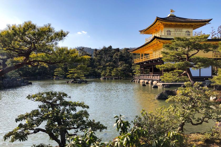 Zlatý pavilón Kinkakudžii, Japonsko. Foto: Martin Ferenčík