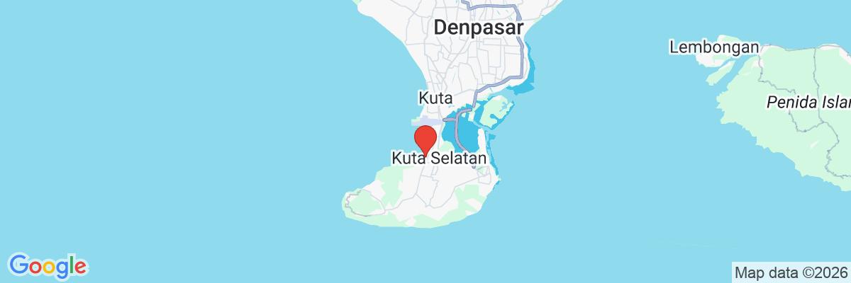 Na mape · Le Méridien Bali Jimbaran