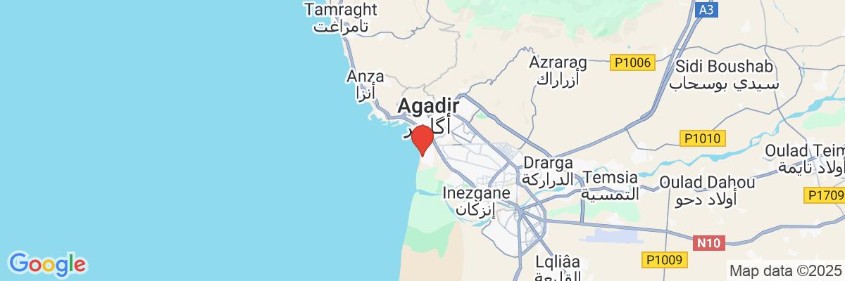 Na mape · Hotel Sofitel Agadir Thalassa Sea and Spa