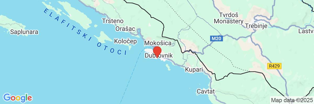 Na mape · Rixos Premium Dubrovnik