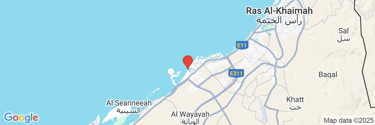 Na mape · The Ritz-Carlton Ras Al Khaimah, Al Hamra Beach