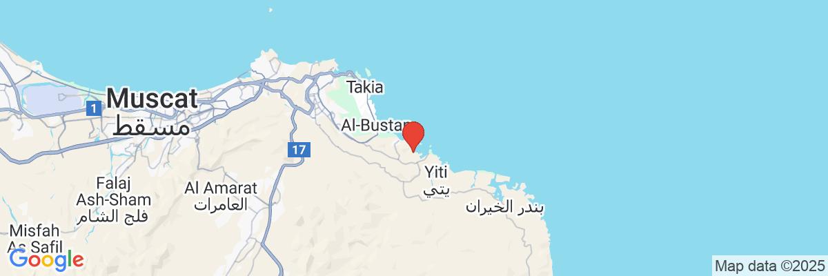 Na mape · Hotel Jumeirah Muscat Bay