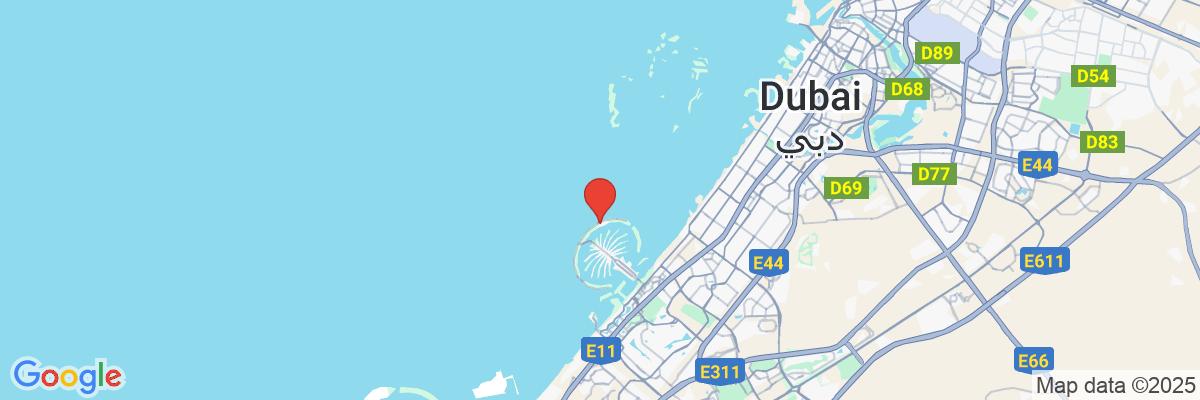 Na mape · Atlantis The Royal